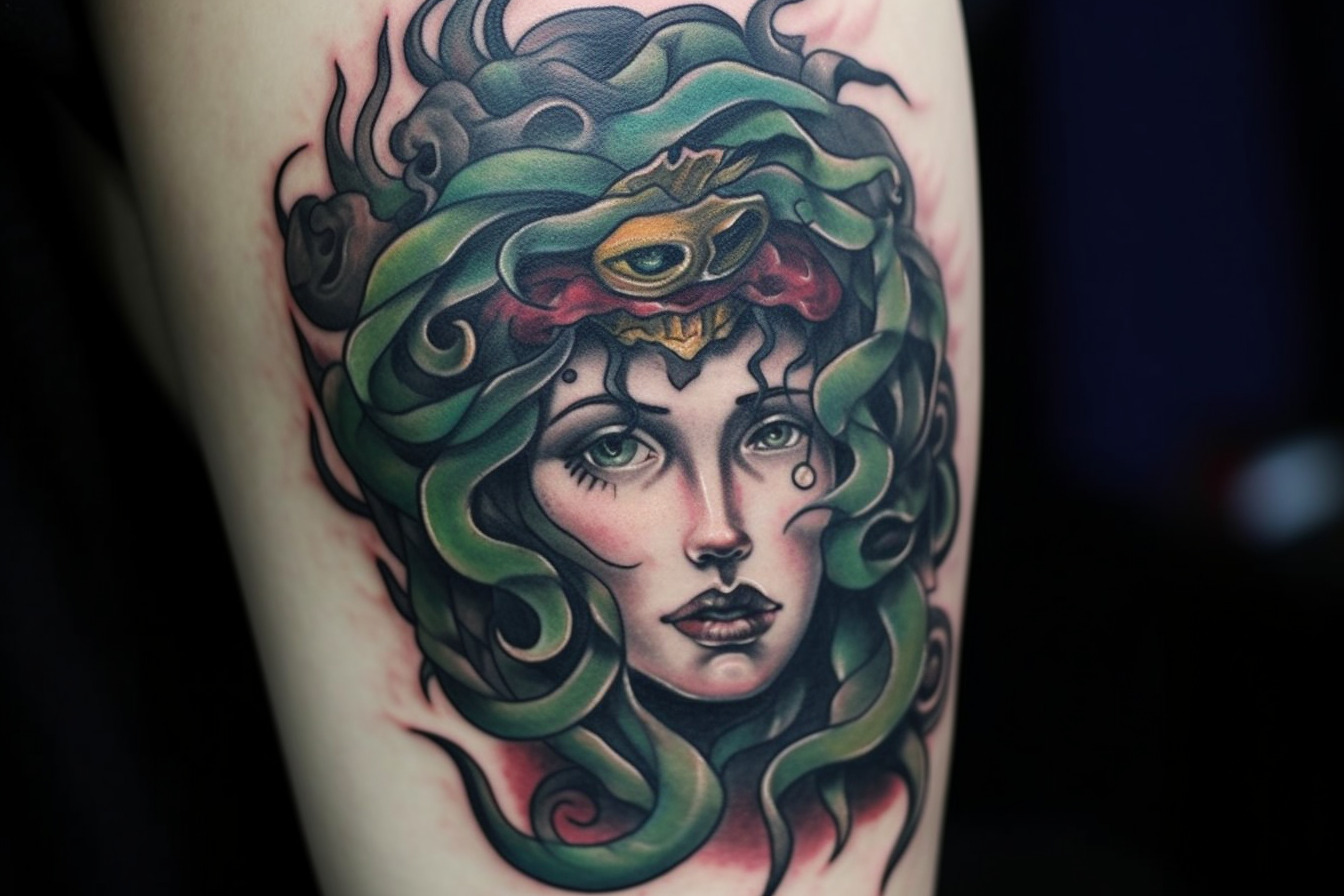 Significado de la Medusa en Tatuaje