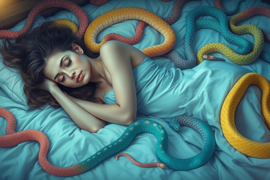 Significado de Soñar con Viboras de Colores
